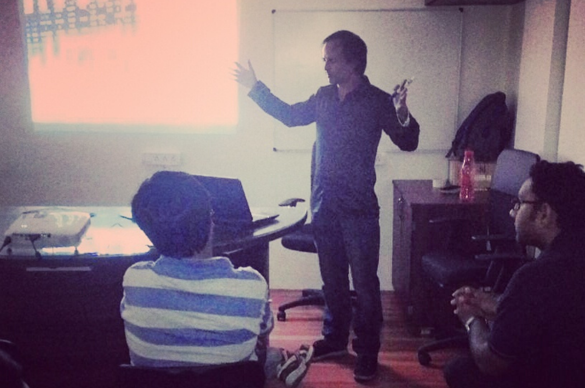 Good 4 Nothing humanity founder in workshop